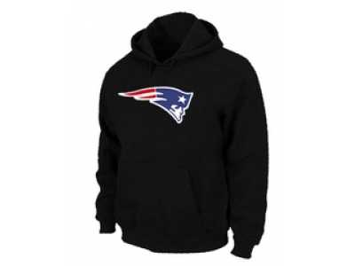 New England Patriots Logo Pullover Hoodie black