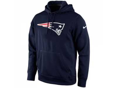 New England Patriots Nike Navy Blue KO Logo Essential Hoodie
