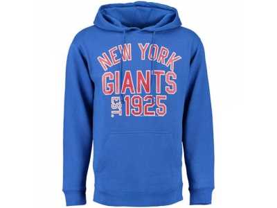 New York Giants Royal End Around Pullover Hoodie
