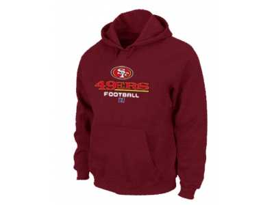 San Francisco 49ers Critical Victory Pullover Hoodie RED