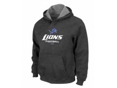 Detroit Lions Critical Victory Pullover Hoodie D.Grey
