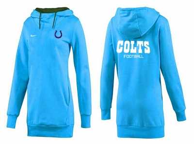 Women Indianapolis Colts Logo Pullover Hoodie-003