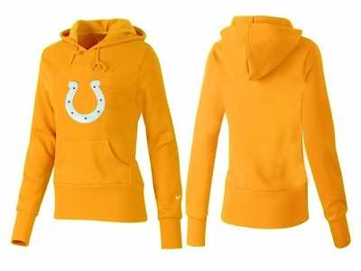 Women Indianapolis Colts Logo Pullover Hoodie-018
