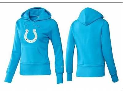 Women Indianapolis Colts Logo Pullover Hoodie-019