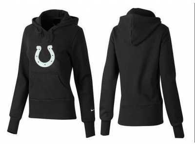 Women Indianapolis Colts Logo Pullover Hoodie-021
