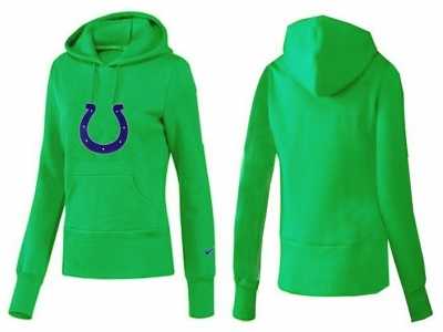 Women Indianapolis Colts Logo Pullover Hoodie-028