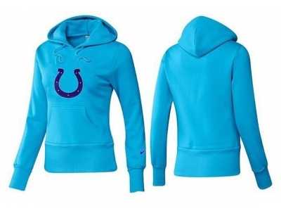 Women Indianapolis Colts Logo Pullover Hoodie-031