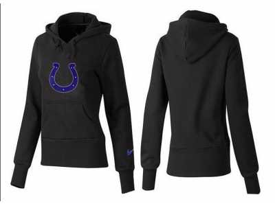 Women Indianapolis Colts Logo Pullover Hoodie-033