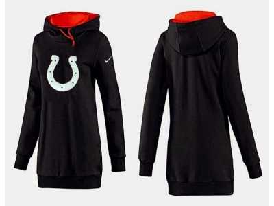 Women Indianapolis Colts Logo Pullover Hoodie-049