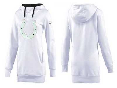 Women Indianapolis Colts Logo Pullover Hoodie-056