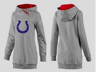 Women Indianapolis Colts Logo Pullover Hoodie-066