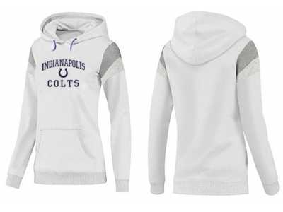 Women Indianapolis Colts Logo Pullover Hoodie-076