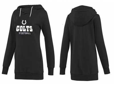 Women Indianapolis Colts Logo Pullover Hoodie-078