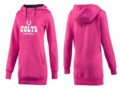Women Indianapolis Colts Logo Pullover Hoodie-082