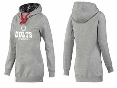 Women Indianapolis Colts Logo Pullover Hoodie-093