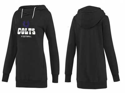 Women Indianapolis Colts Logo Pullover Hoodie-095
