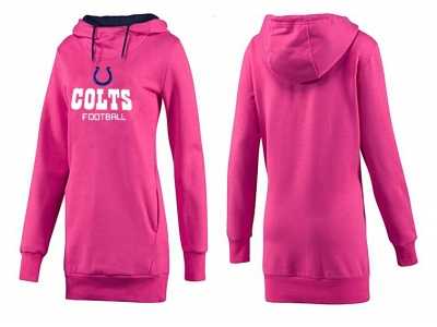 Women Indianapolis Colts Logo Pullover Hoodie-102