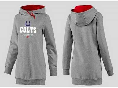 Women Indianapolis Colts Logo Pullover Hoodie-103