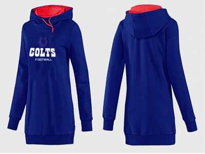 Women Indianapolis Colts Logo Pullover Hoodie-108