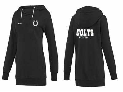 Women Indianapolis Colts Logo Pullover Hoodie-114