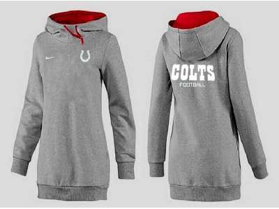 Women Indianapolis Colts Logo Pullover Hoodie-121