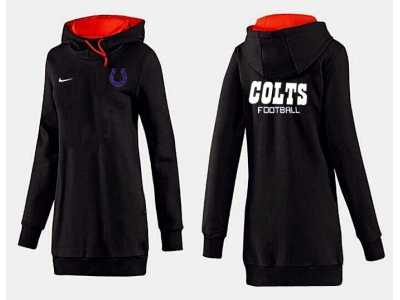 Women Indianapolis Colts Logo Pullover Hoodie-127