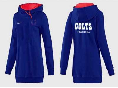 Women Indianapolis Colts Logo Pullover Hoodie-128