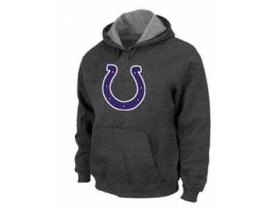 Indianapolis Colts Logo Pullover Hoodie D.Grey