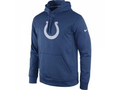 Indianapolis Colts Nike Royal Practice Performance Pullover Hoodie