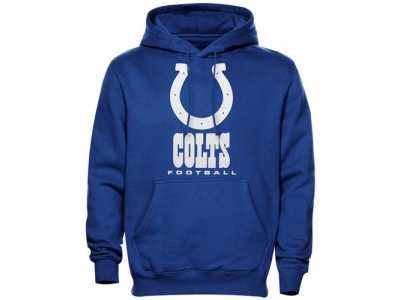 Indianapolis Colts Royal Blue Critical Victory Pullover Hoodie