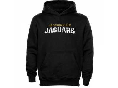 Jacksonville Jaguars Black Faded Wordmark Hoodie