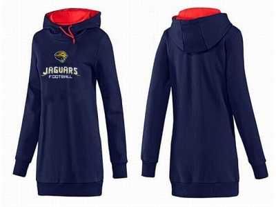 Women Jacksonville Jaguars Logo Pullover Hoodie-066