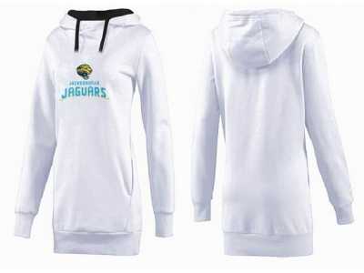 Women Jacksonville Jaguars Logo Pullover Hoodie-077
