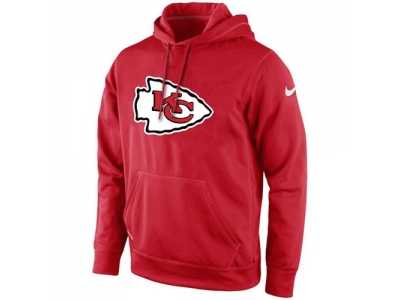 Kansas City Chiefs Nike Red KO Logo Essential Hoodie