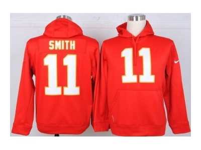 Nike jerseys kansas city chiefs #11 alex smith red[pullover hooded sweatshirt]