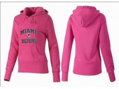 Women Miami Dolphins Pullover Hoodie-010
