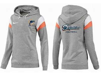 Women Miami Dolphins Pullover Hoodie-013
