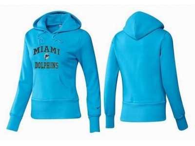 Women Miami Dolphins Pullover Hoodie-015