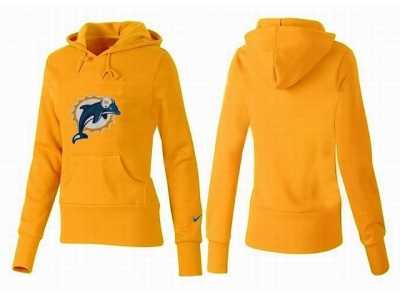 Women Miami Dolphins Pullover Hoodie-025