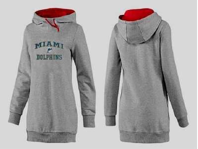 Women Miami Dolphins Pullover Hoodie-058