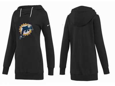 Women Miami Dolphins Pullover Hoodie-063