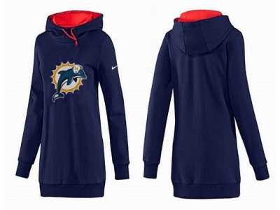 Women Miami Dolphins Pullover Hoodie-067