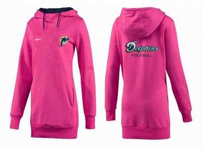 Women Miami Dolphins Pullover Hoodie-079