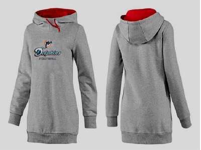 Women Miami Dolphins Pullover Hoodie-088