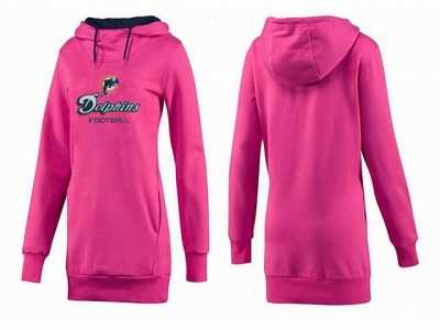 Women Miami Dolphins Pullover Hoodie-089