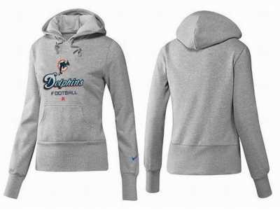 Women Miami Dolphins Pullover Hoodie-118