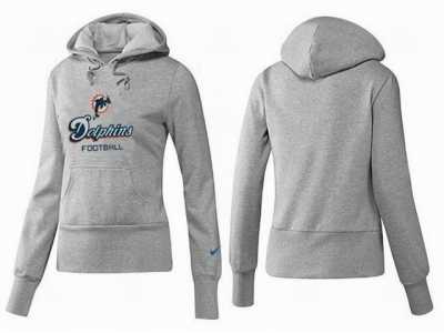 Women Miami Dolphins Pullover Hoodie-119