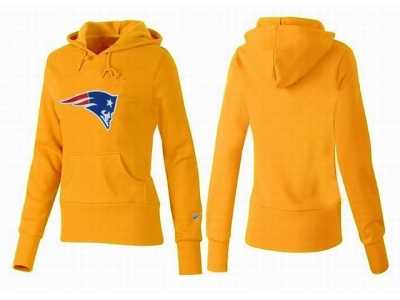 Women New England Patriots Pullover Hoodie-023