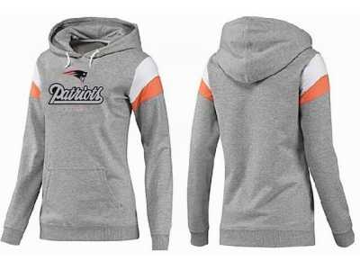 Women New England Patriots Pullover Hoodie-033