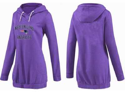 Women New England Patriots Pullover Hoodie-042